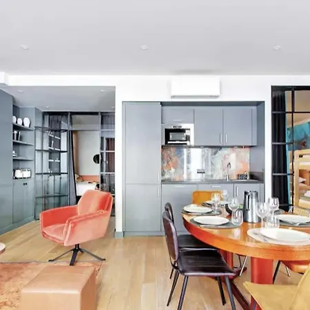 V Vast Apartment, Steps From Place Des Vosges Ac Apartment Paris